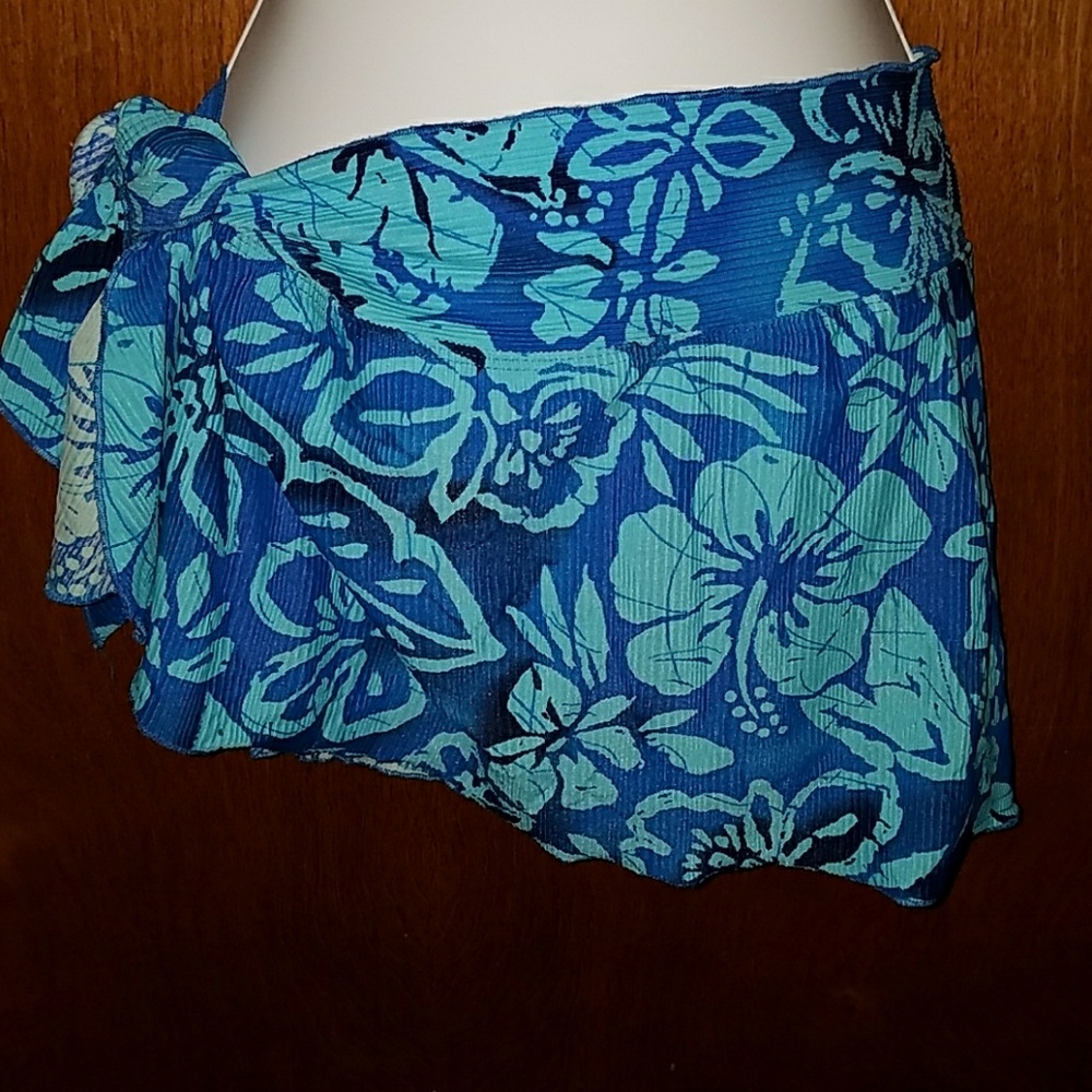 Catalina Beautiful Cobalt and Teal Wrap.